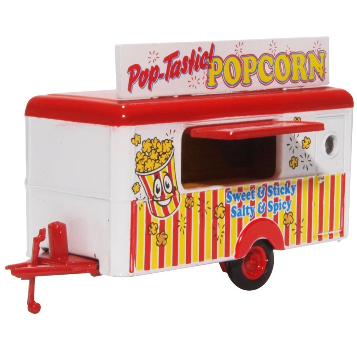 Oxford Diecast 76TR016 Popcorn Mobile Trailer - Phillips Hobbies
