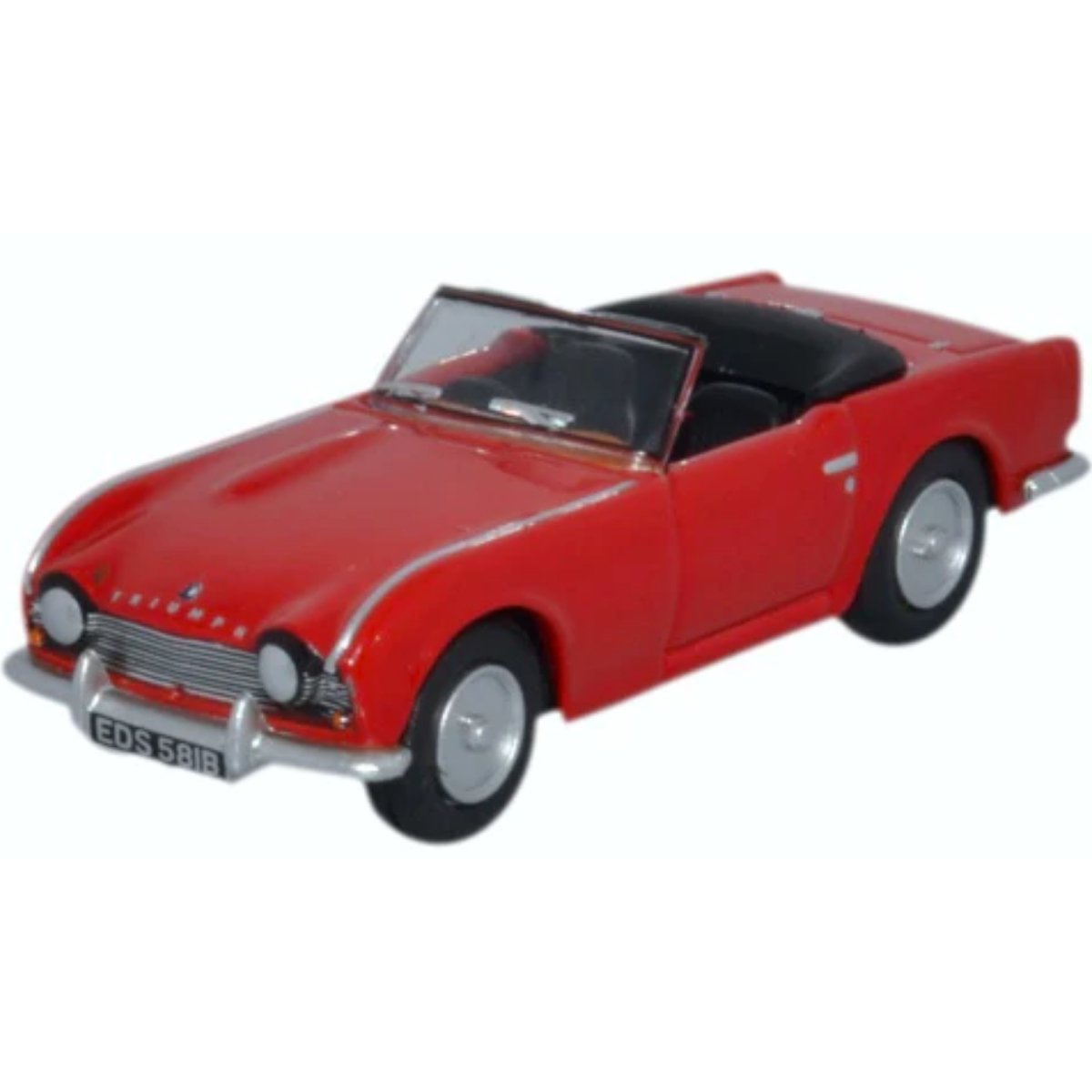 Oxford Diecast 76TR4001 Triumph TR4 Signal Red - Phillips Hobbies