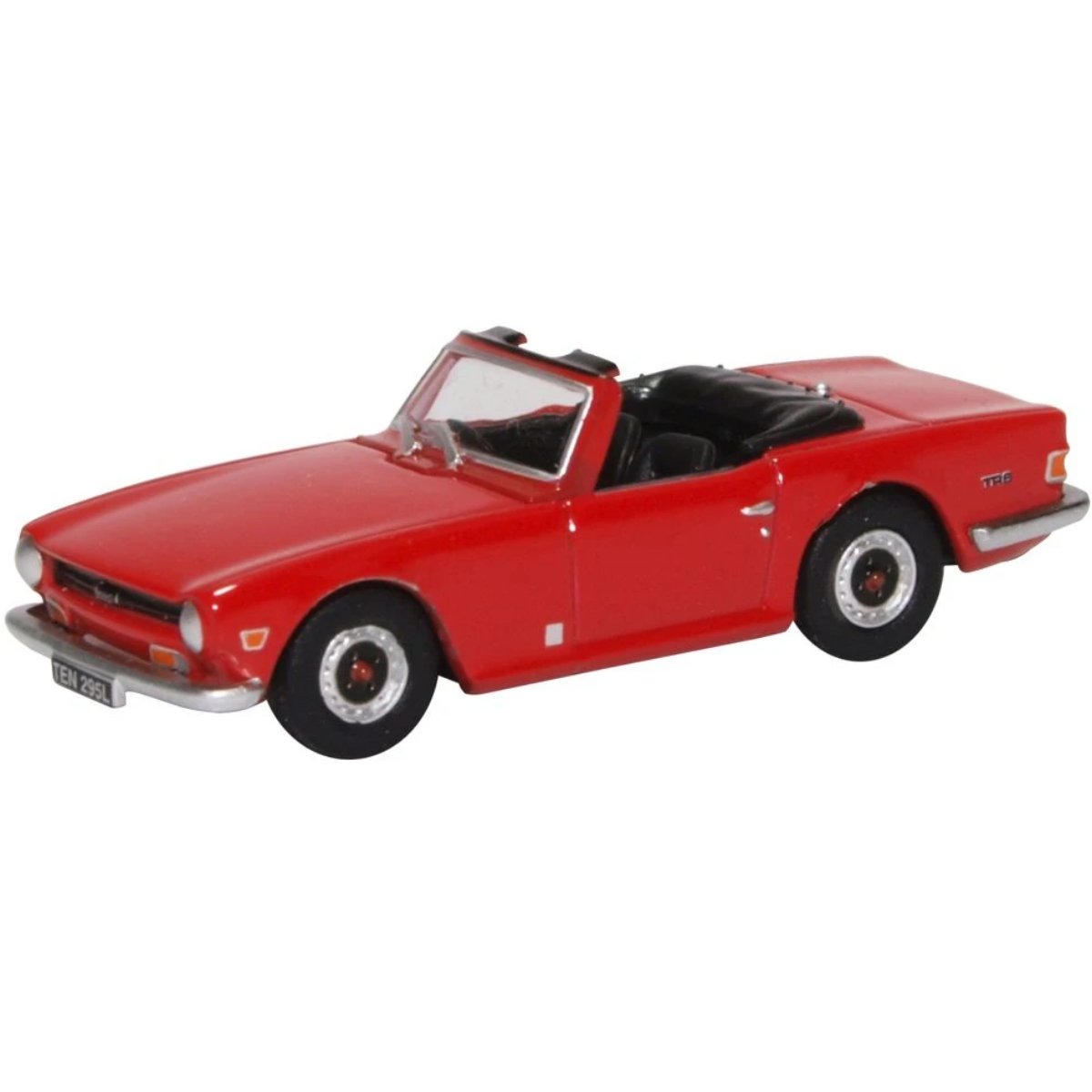 Oxford Diecast 76TR6002 Triumph TR6 Signal Red - Phillips Hobbies