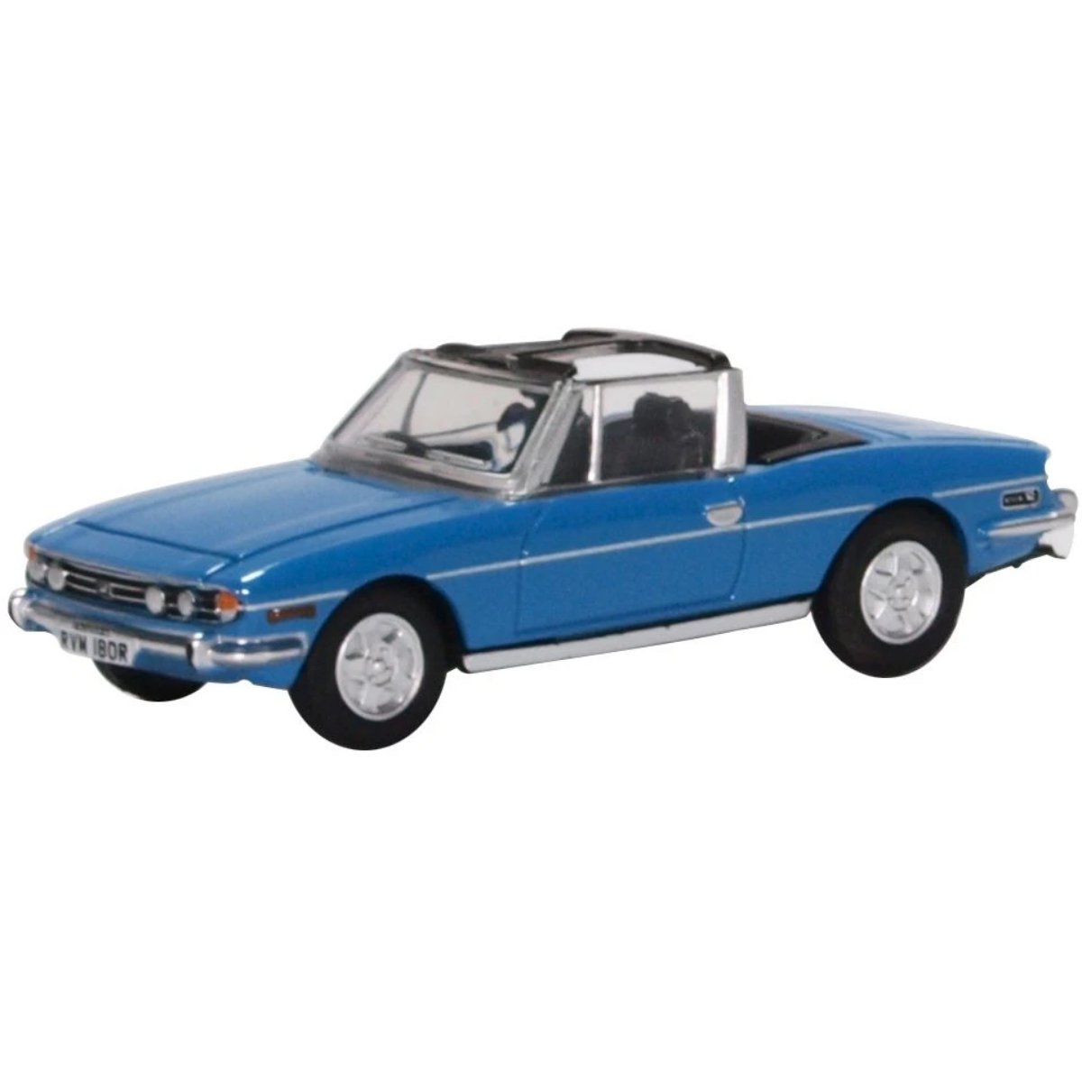 Oxford Diecast 76TS004 Triumph Stag Tahiti Blue - Phillips Hobbies