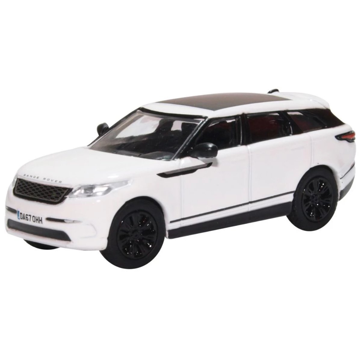 Oxford Diecast 76VEL002 Range Rover Velar SE Fuji White - Phillips Hobbies