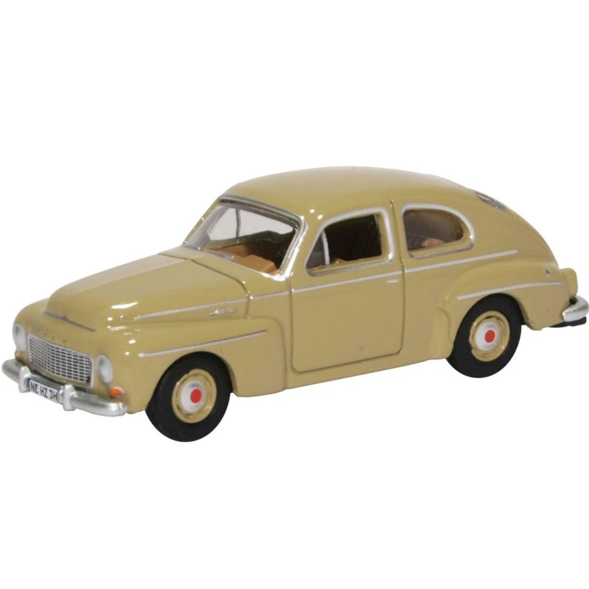 Oxford Diecast 76VL002 Volvo 544 Yellow - Phillips Hobbies