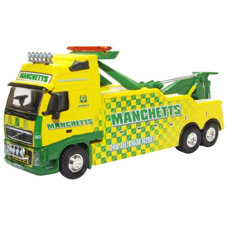 Oxford Diecast 76VOL08REC Volvo FH Boniface Recovery Truck Manchetts - Phillips Hobbies
