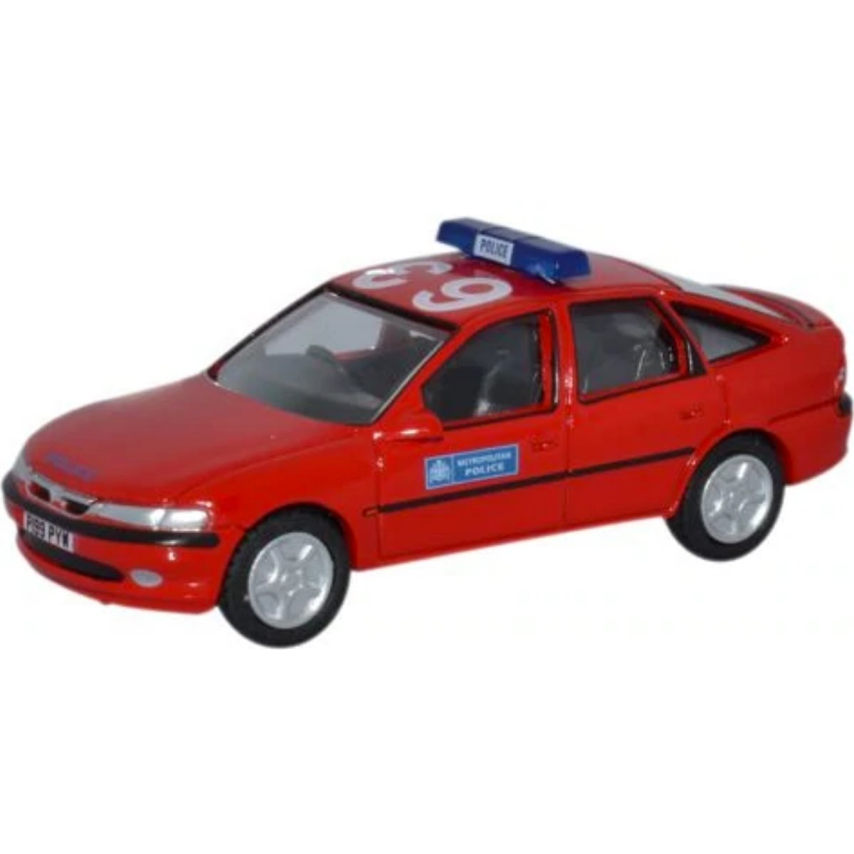 Oxford Diecast 76VV002 Vauxhall Vectra Metropolitan Police - Phillips Hobbies