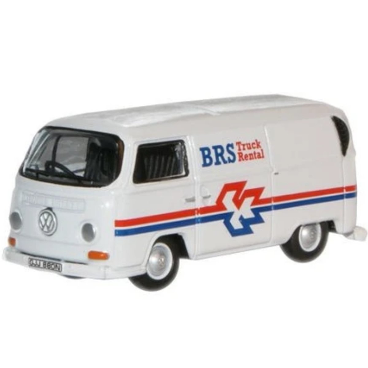 Oxford Diecast 76VW018 BRS Rental VW Bay Window Van - Phillips Hobbies