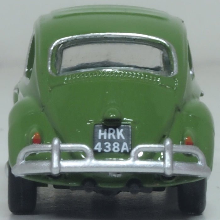 Oxford Diecast 76VWB013 VW Beetle Rush Green - 1:76 Scale - Phillips Hobbies