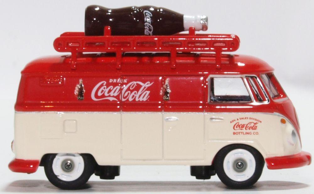Oxford Diecast 76VWS007CC VW T1 Van With Bottle Coca Cola - Phillips Hobbies