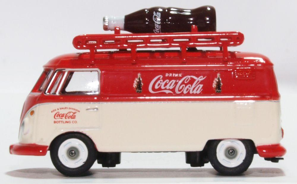 Oxford Diecast 76VWS007CC VW T1 Van With Bottle Coca Cola - Phillips Hobbies