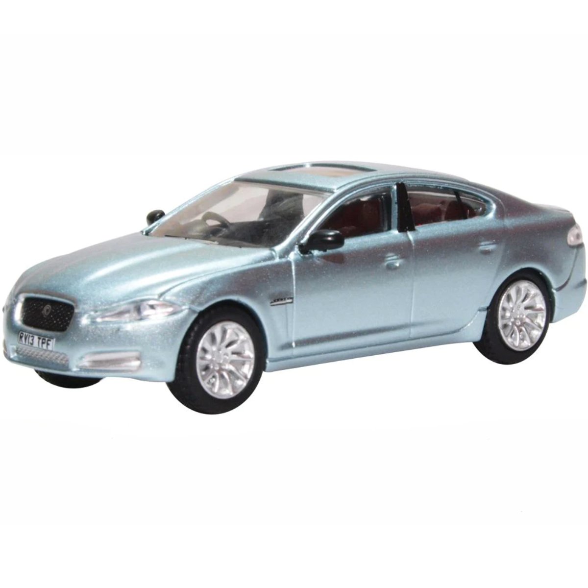 Oxford Diecast 76XF006 Jaguar XF Crystal Blue - Phillips Hobbies