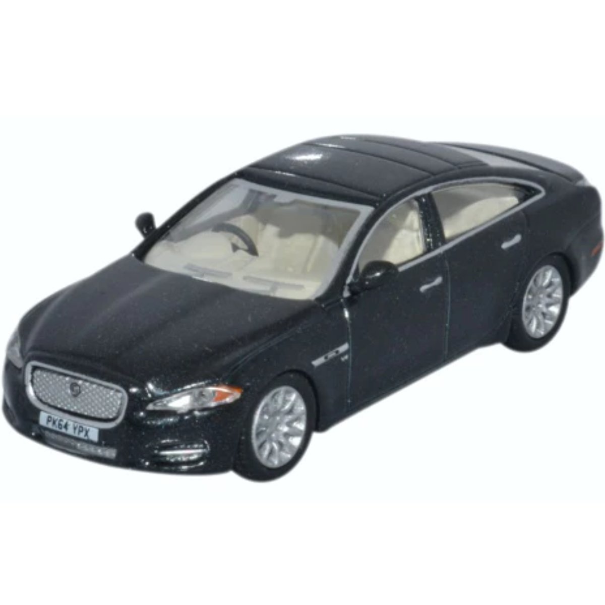 Oxford Diecast 76XJ005 Jaguar XJ Ultimate Black - Phillips Hobbies