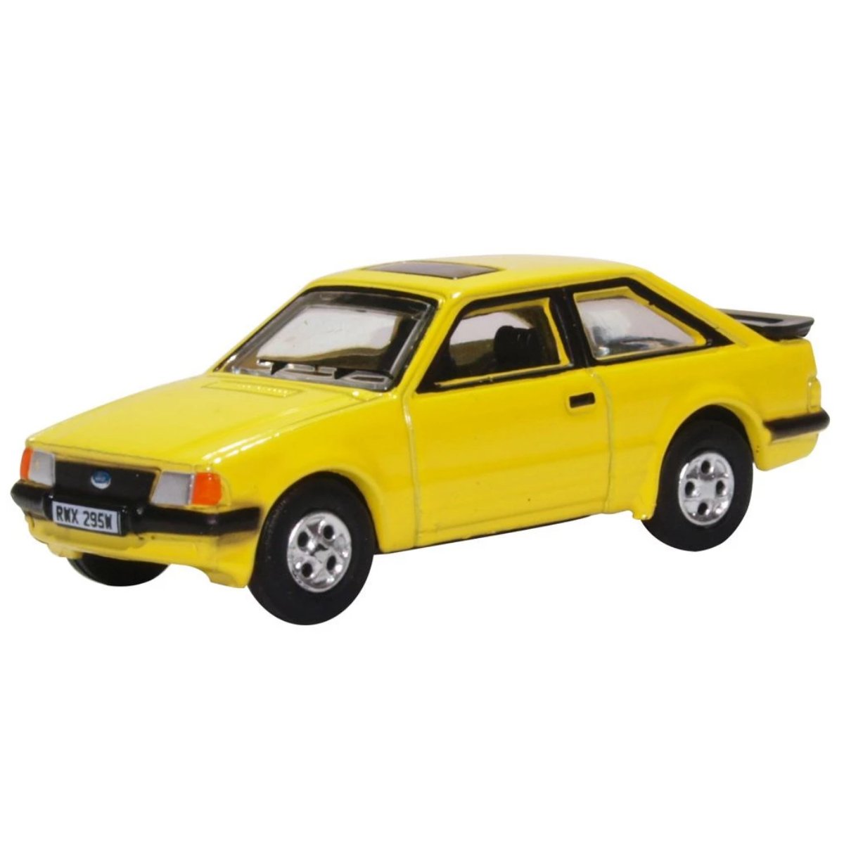 Oxford Diecast 76XR007 Ford Escort XR3i Prairie Yellow - Phillips Hobbies