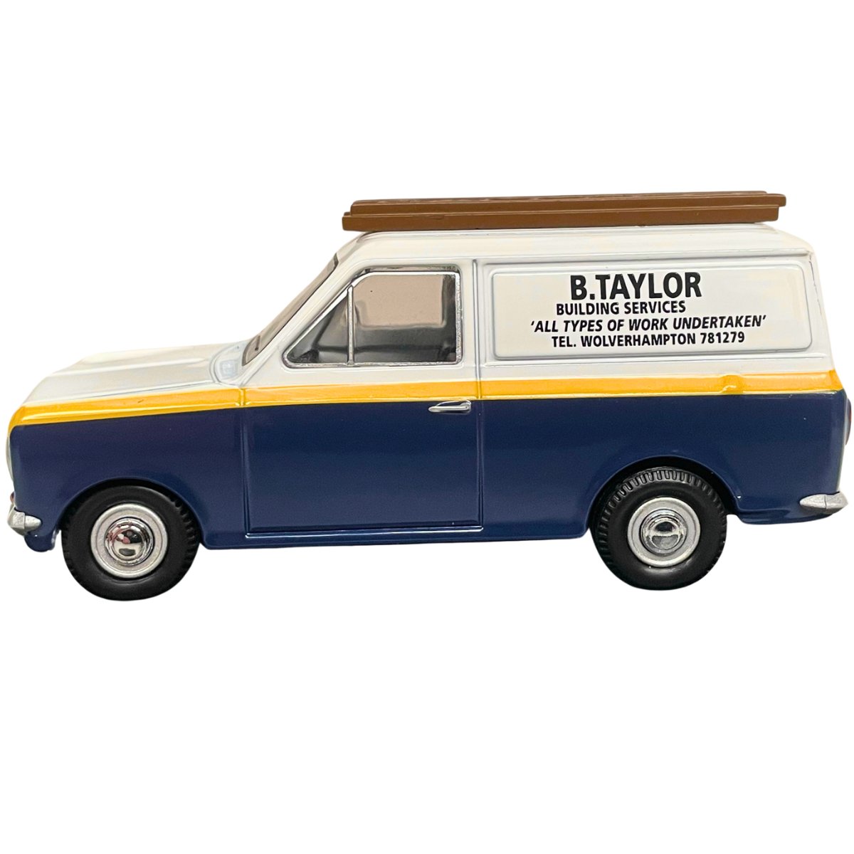 Oxford Diecast HA021 B Taylor Builders Auf Wiedersehen Bedford HA Van - 1:43 Scale - Phillips Hobbies