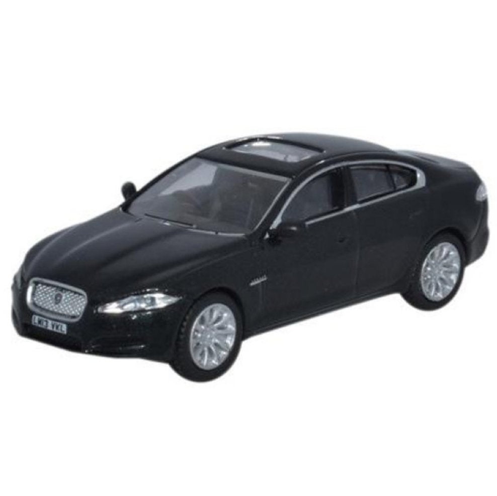 Oxford Diecast Jaguar XF Saloon Ultimate Black - Phillips Hobbies