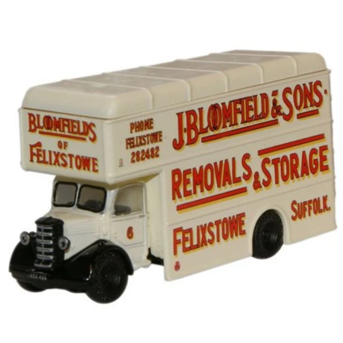 Oxford Diecast NBP001 Bloomfields Felixstowe Bedford Pantechnicon - Phillips Hobbies