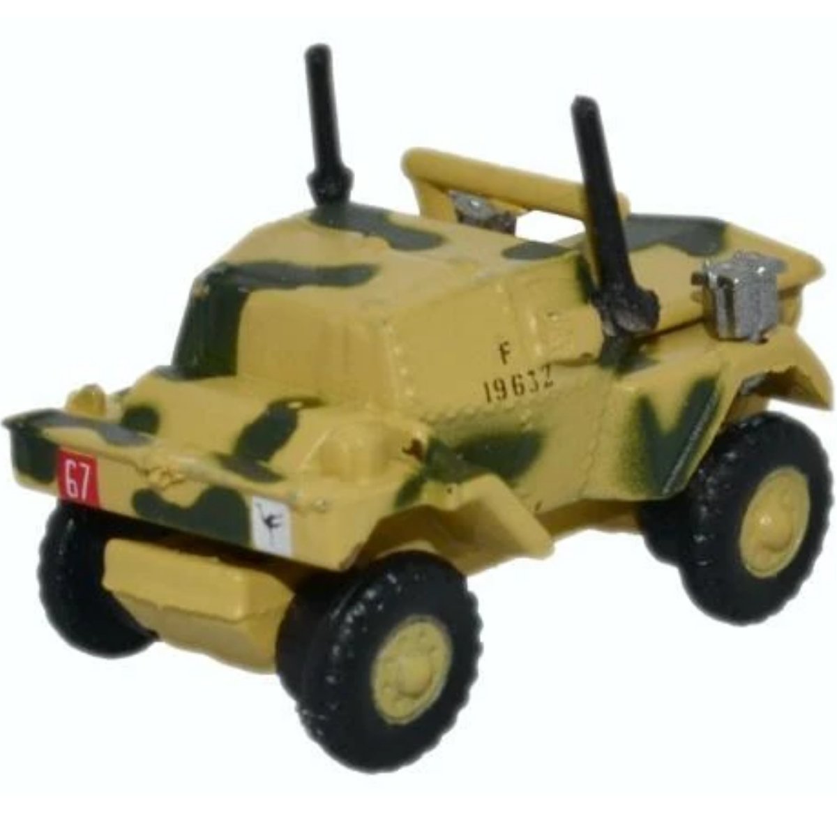 Oxford Diecast NDSC001 Daimler Dingo 23rd Armoured Brigade - Phillips Hobbies