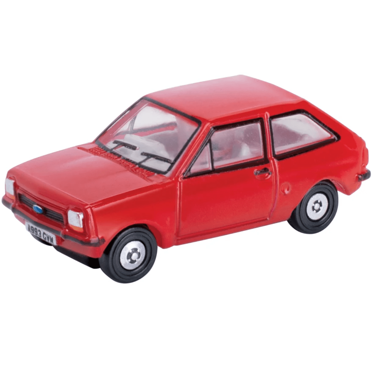Oxford Diecast NFF001 Ford Fiesta Mk1 Venetian Red - N Scale - Phillips Hobbies