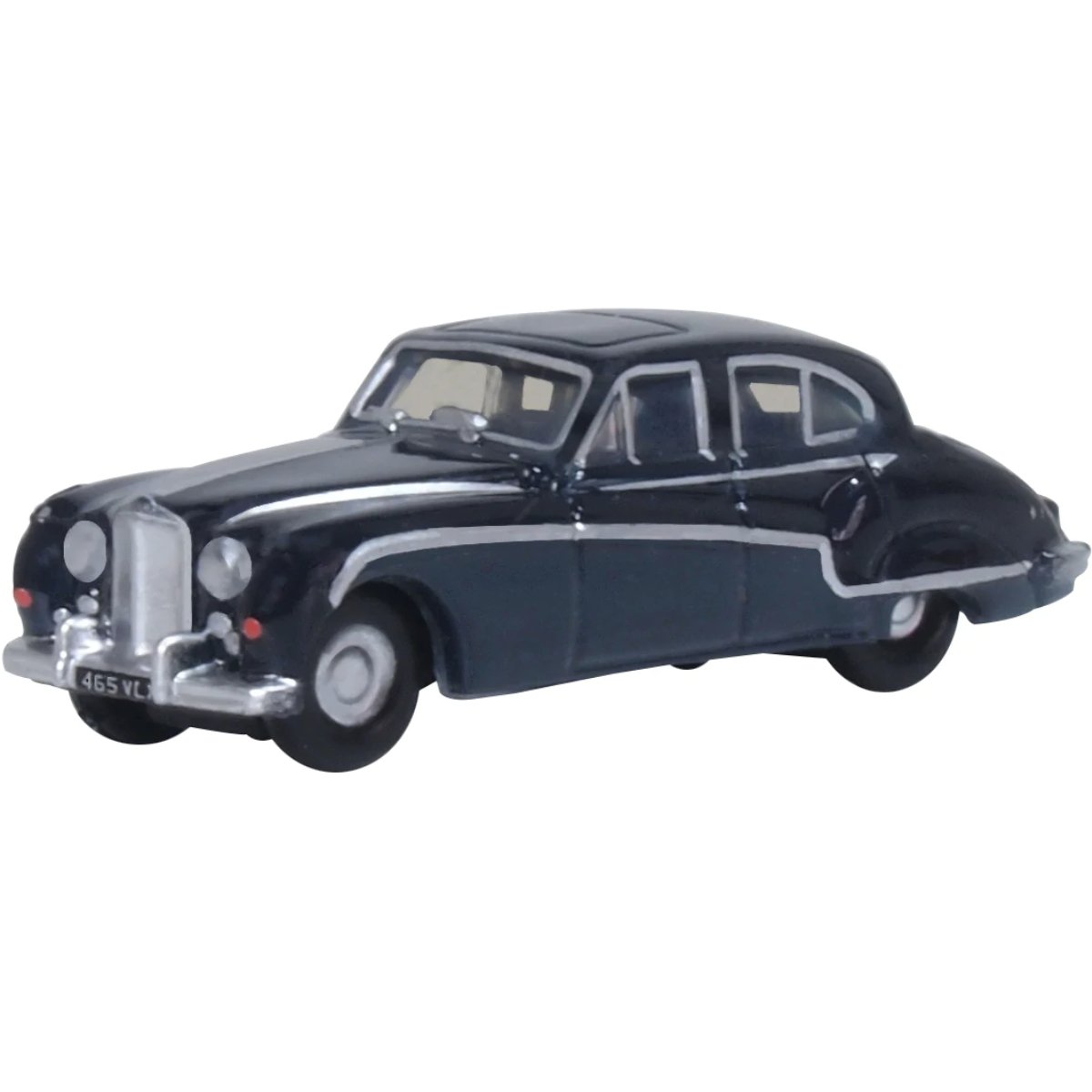 Oxford Diecast NJAG8003 Jaguar MKVIII Indigo Blue-Cotswold Blue - Phillips Hobbies