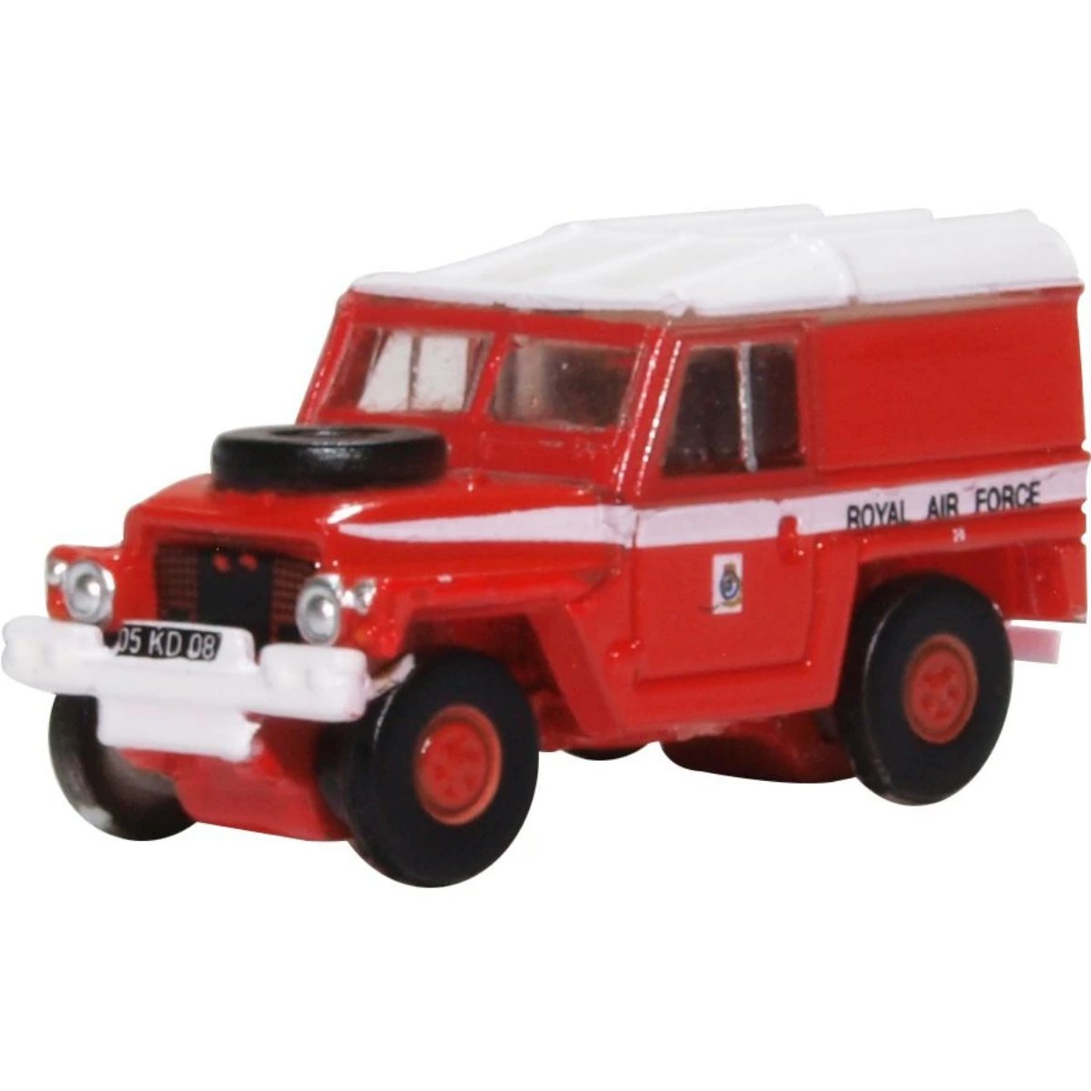 Oxford Diecast NLRL003 Land Rover Lightweight RAF (Red Arrows) - Phillips Hobbies