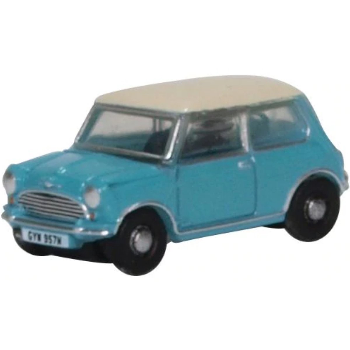 Oxford Diecast NMN008 Mini Surf Blue/OEW - Phillips Hobbies