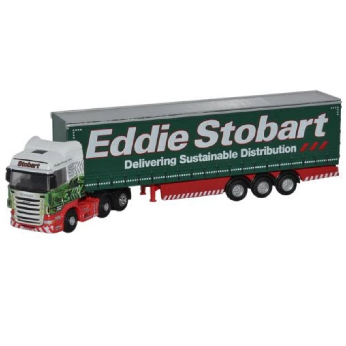 Oxford Diecast NSCA001 Scania Highline Curtainside - Stobart - Phillips Hobbies