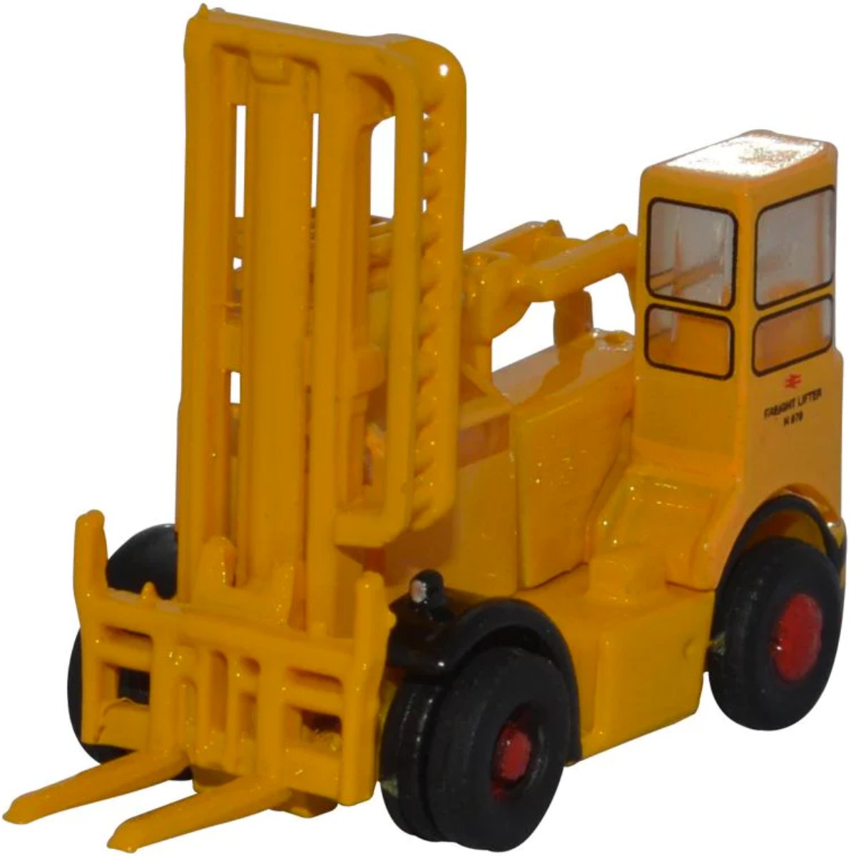 Oxford Diecast NSDF003 Shelvoke & Drewry Freightlifter British Rail Yellow - Phillips Hobbies