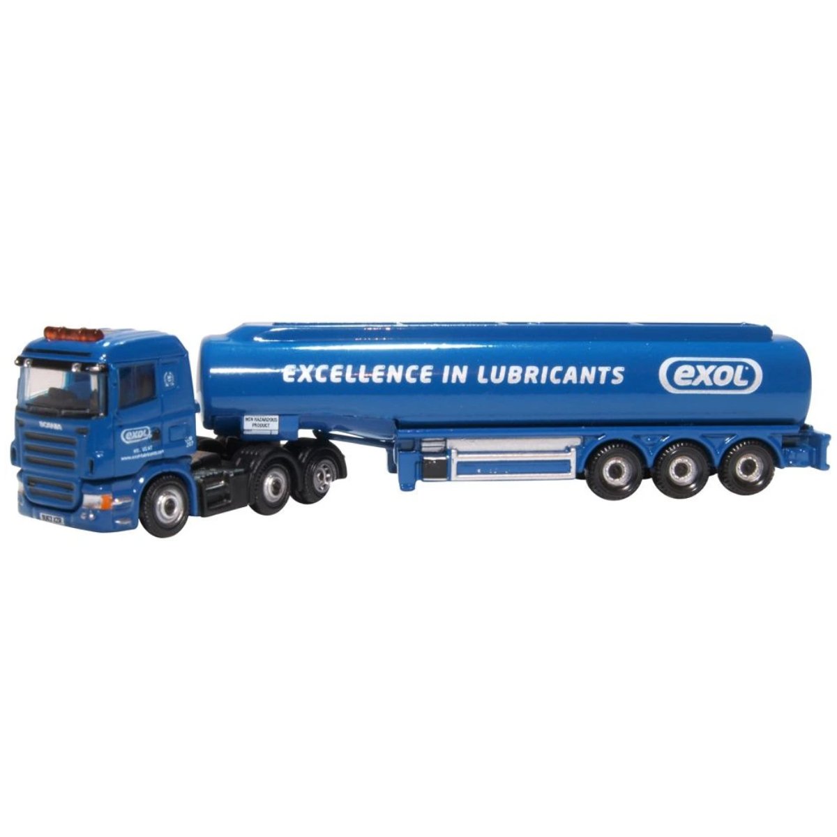 Oxford Diecast NSHL04TK Scania Highline Tanker DHL/JET - Phillips Hobbies