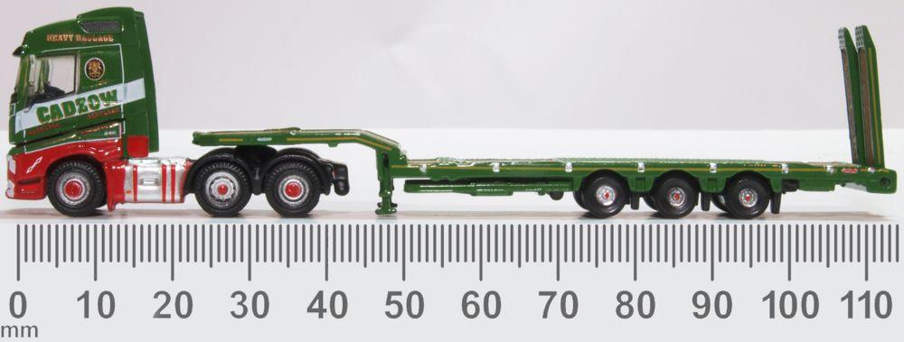 Oxford Diecast NVOL4007 Volvo FH4 Semi Low Loader Cadzow - Phillips Hobbies
