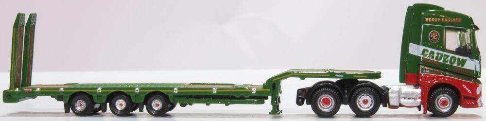 Oxford Diecast NVOL4007 Volvo FH4 Semi Low Loader Cadzow - Phillips Hobbies
