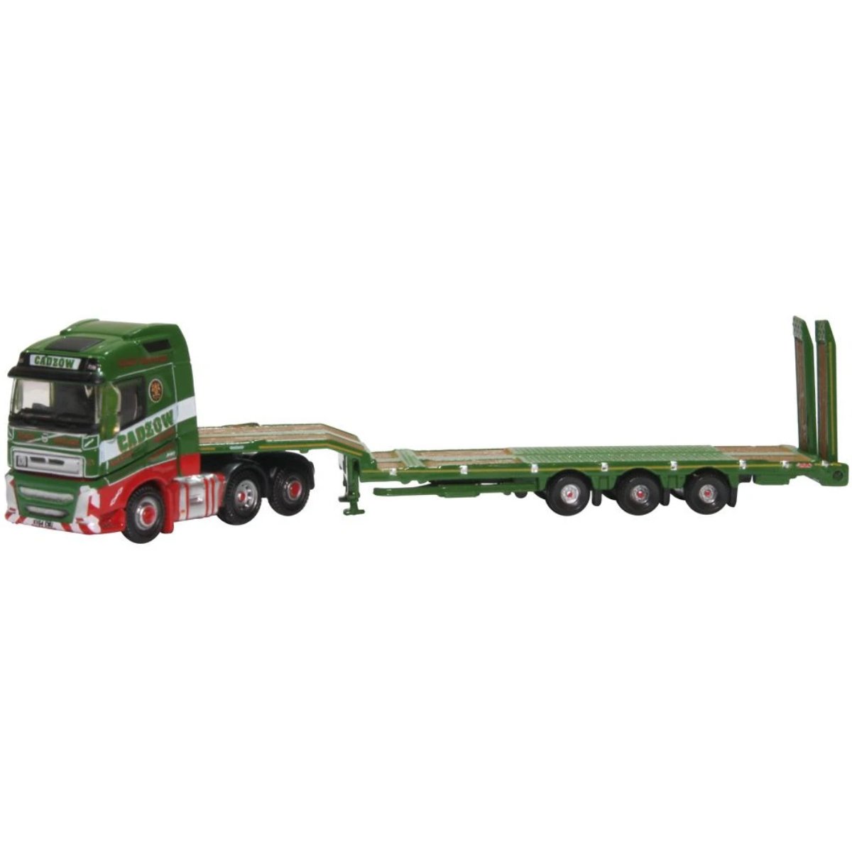 Oxford Diecast NVOL4007 Volvo FH4 Semi Low Loader Cadzow - Phillips Hobbies