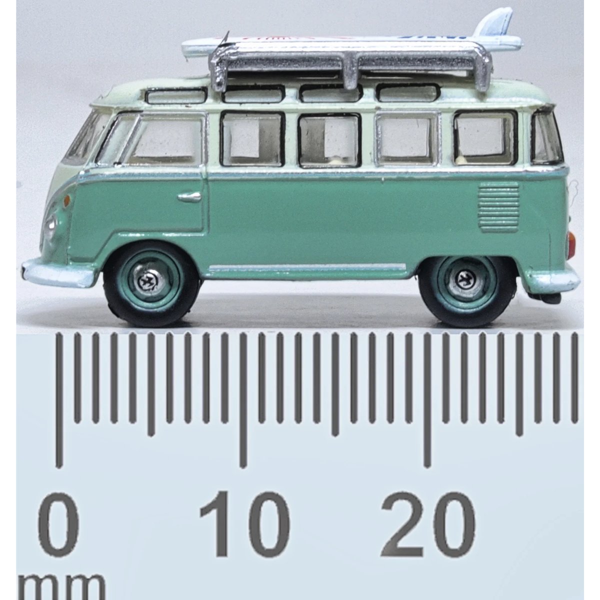 Oxford Diecast NVWS005 Turquoise Blue White VW T1 Samba Bus - Phillips Hobbies