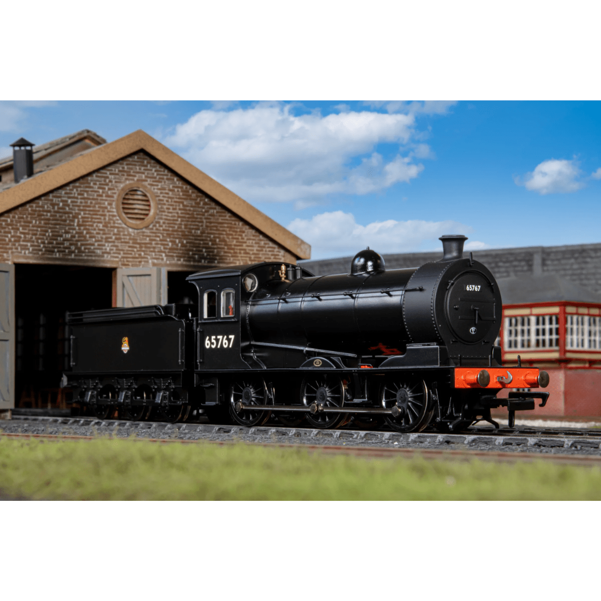 Oxford Rail Class J26 BR Early (Plain Black) 65767 0 - 6 - 0 - OO Gauge Locomotive - Phillips Hobbies