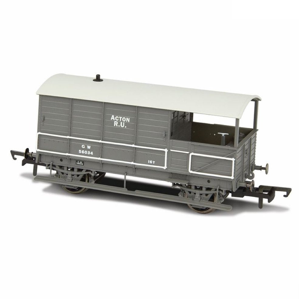 Oxford Rail GWR 4 Wheel Plated (Late) Acton 56034 - Phillips Hobbies