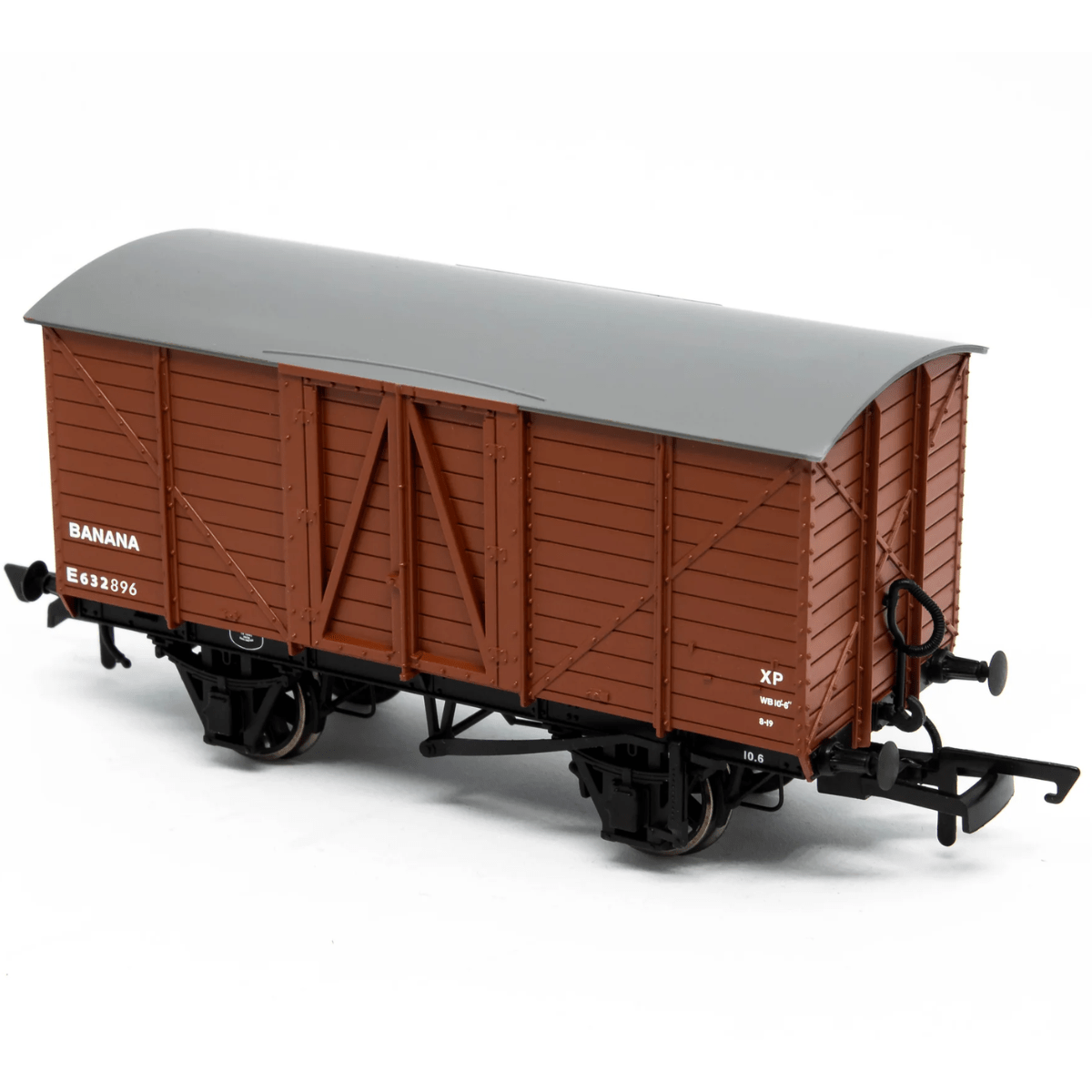 Oxford Rail OR76BAN002B GE Banana Van BR E632896 - OO Gauge - Phillips Hobbies