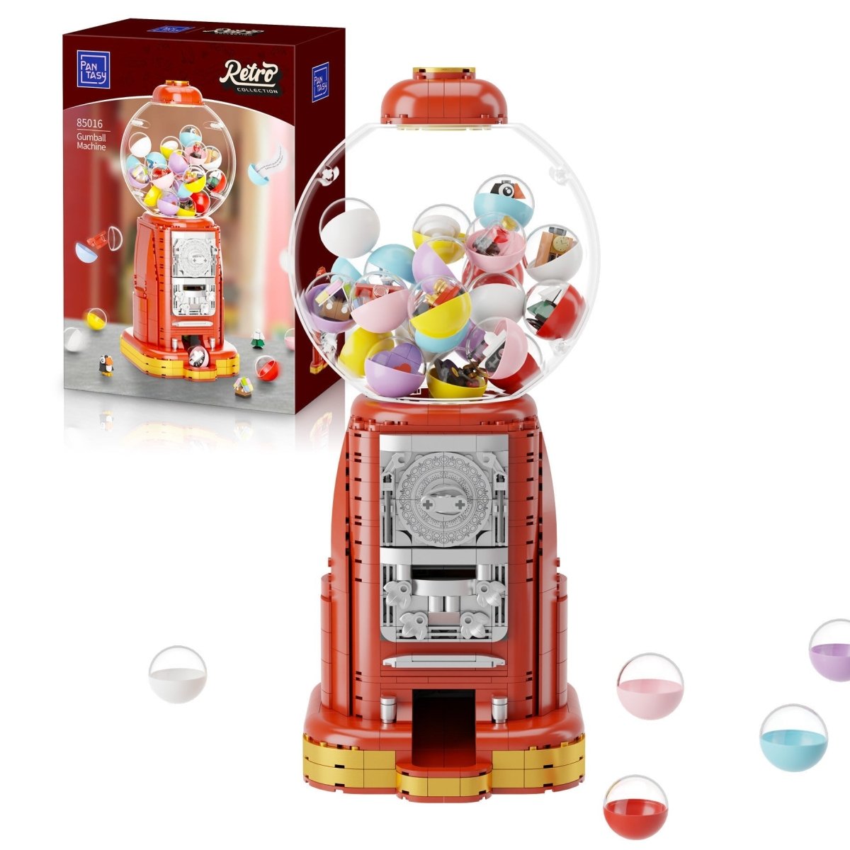 Pantasy Retro Gumball Machine - 936pcs Brick Set PA85016 - Phillips Hobbies