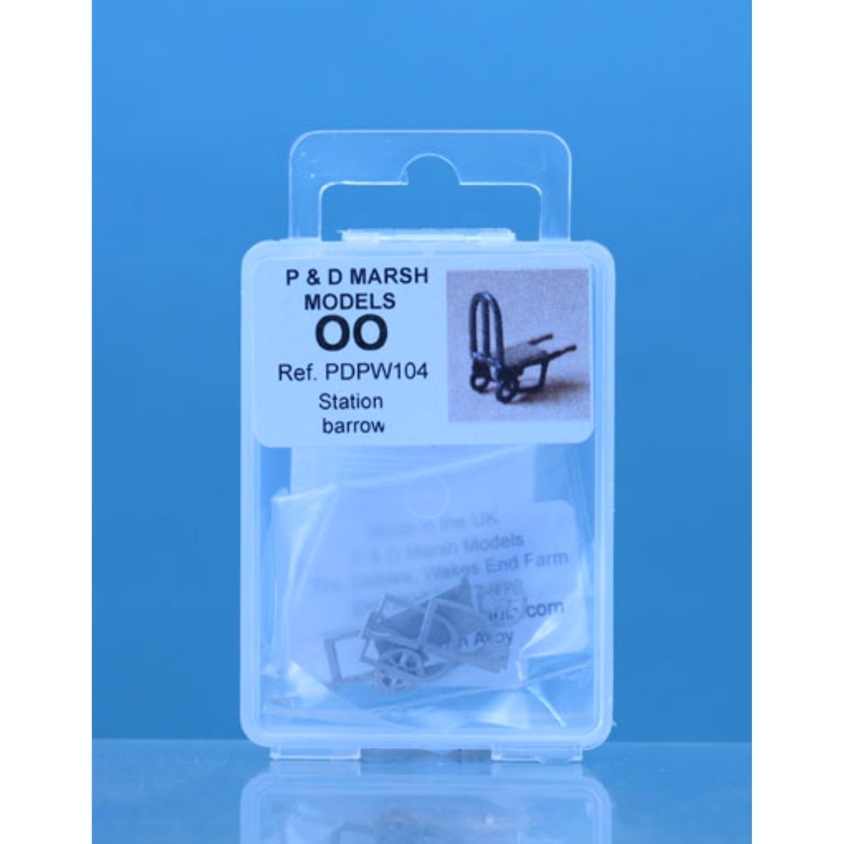 P&D Marsh PDPW104 Station Barrow - Unpainted Kit (OO Gauge) - Phillips Hobbies