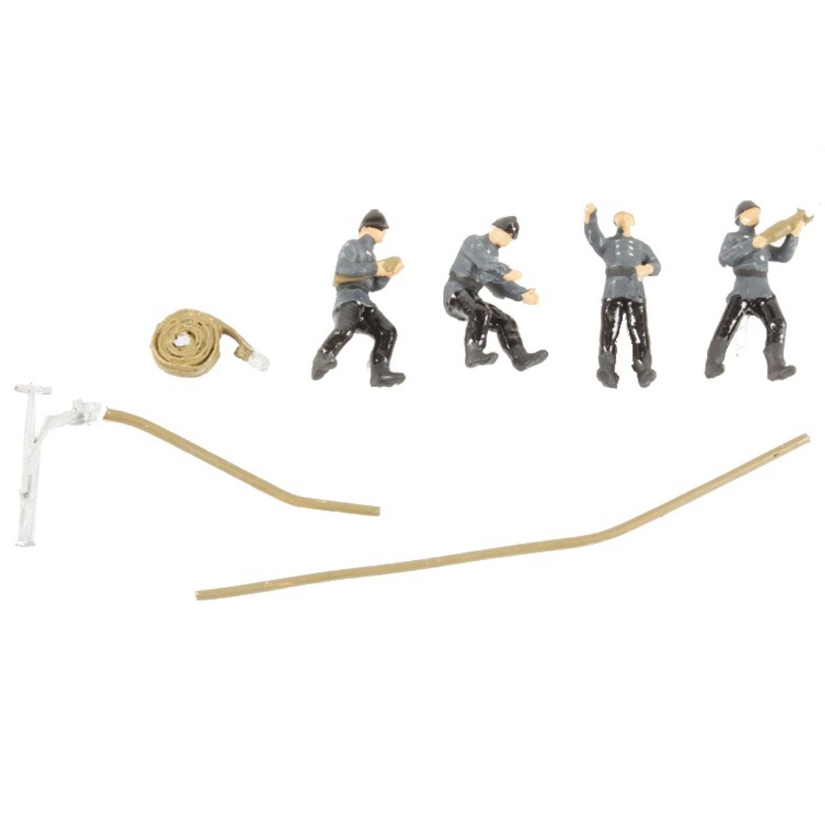 P&D Marsh PDZ40 1950/60 Fire Crew (OO Gauge) - Phillips Hobbies