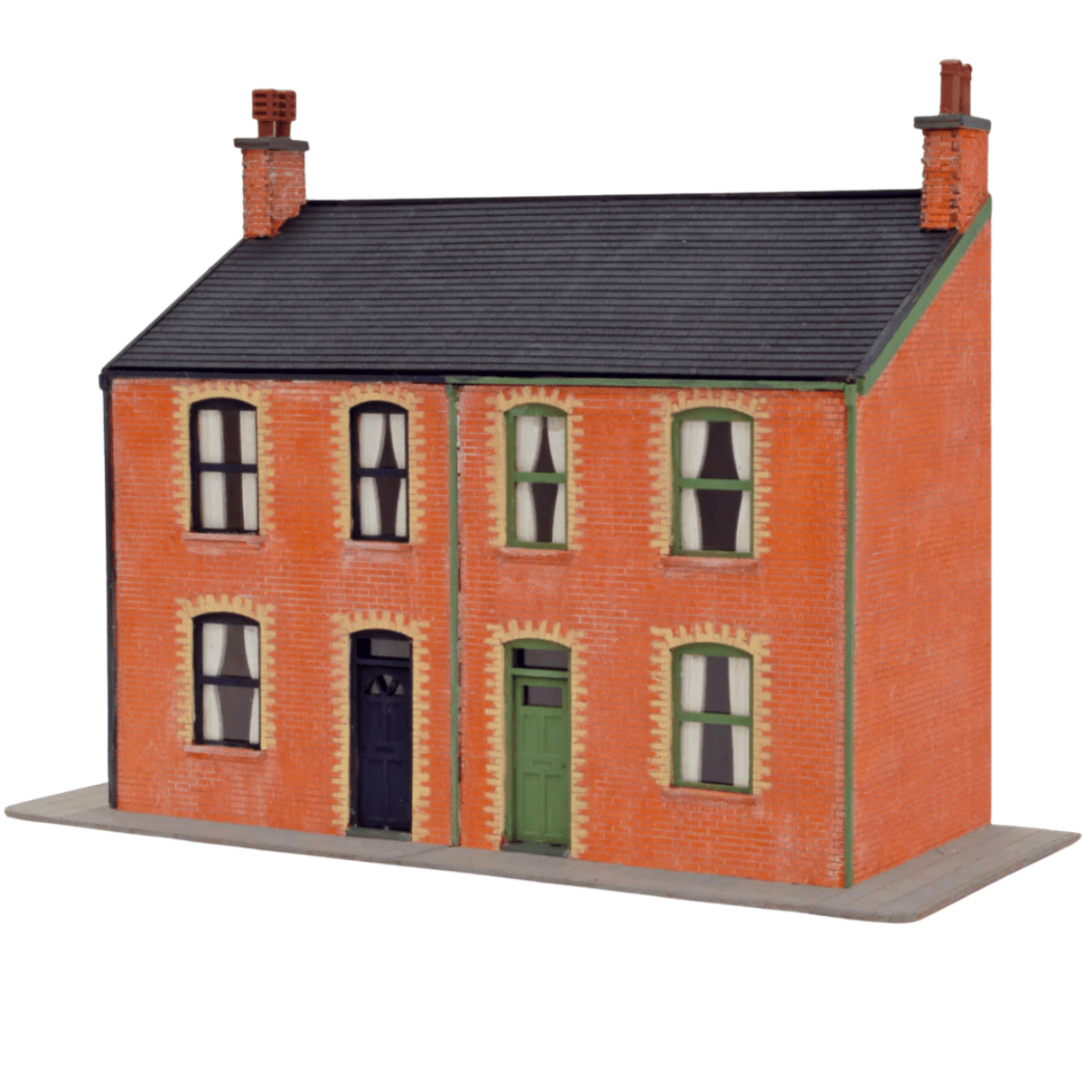 Peco LK - 206 Victorian Low Relief House Fronts - OO Gauge Laser Cut Kit - Phillips Hobbies