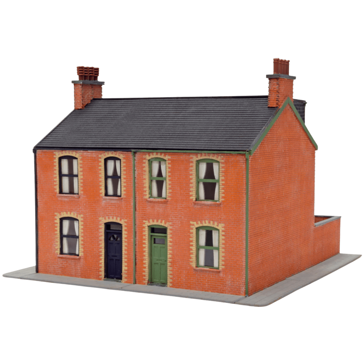 Peco LK - 208 Victorian Low Relief House - OO Gauge Laser Cut Kit - Phillips Hobbies