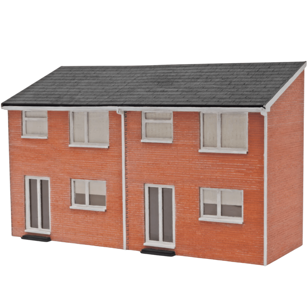 Peco LK - 213 1960s Semi - Detatched House Backs - OO Gauge Laser Cut Kit - Phillips Hobbies