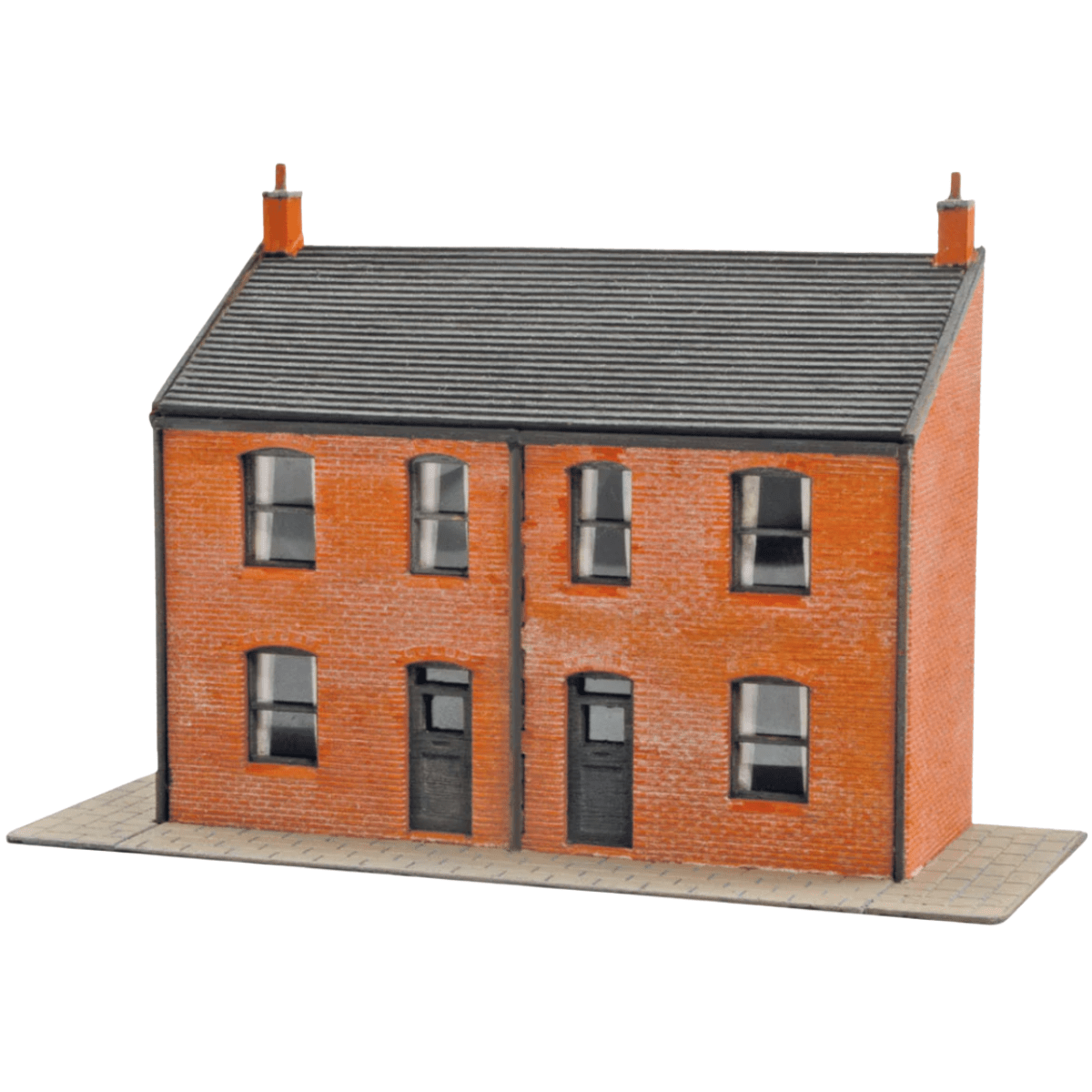Peco NB306 Victorian House Fronts - N Gauge Laser Cut Kit - Phillips Hobbies