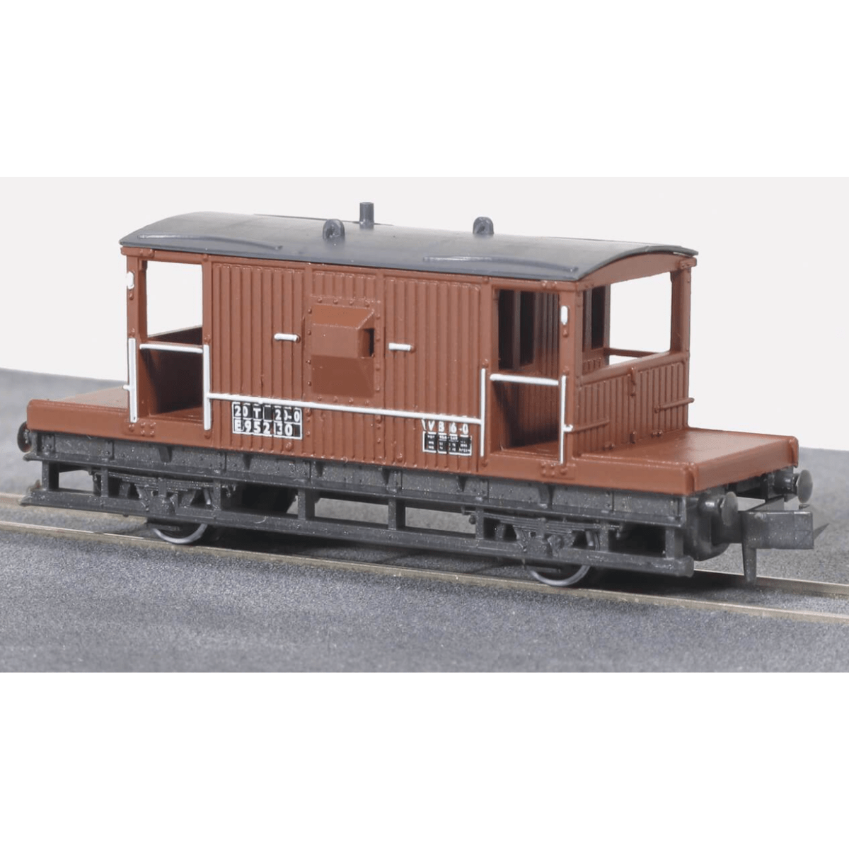 Peco NR - 28B Brake Van BR Bauxite - N Gauge - Phillips Hobbies