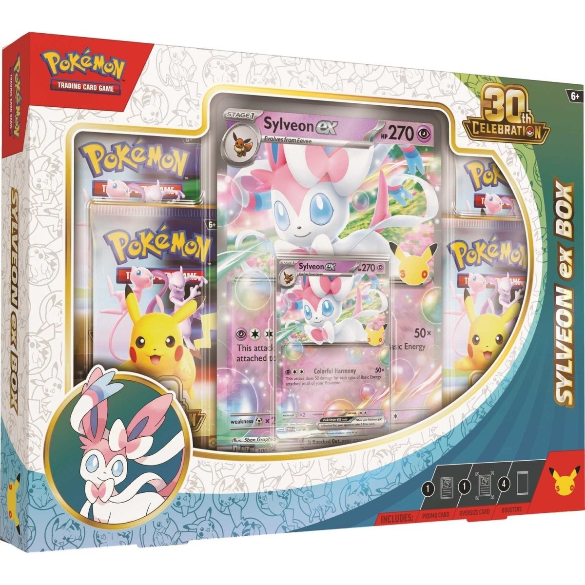 Pokémon TCG: ex Box - Sylveon - 30th Celebration - Phillips Hobbies