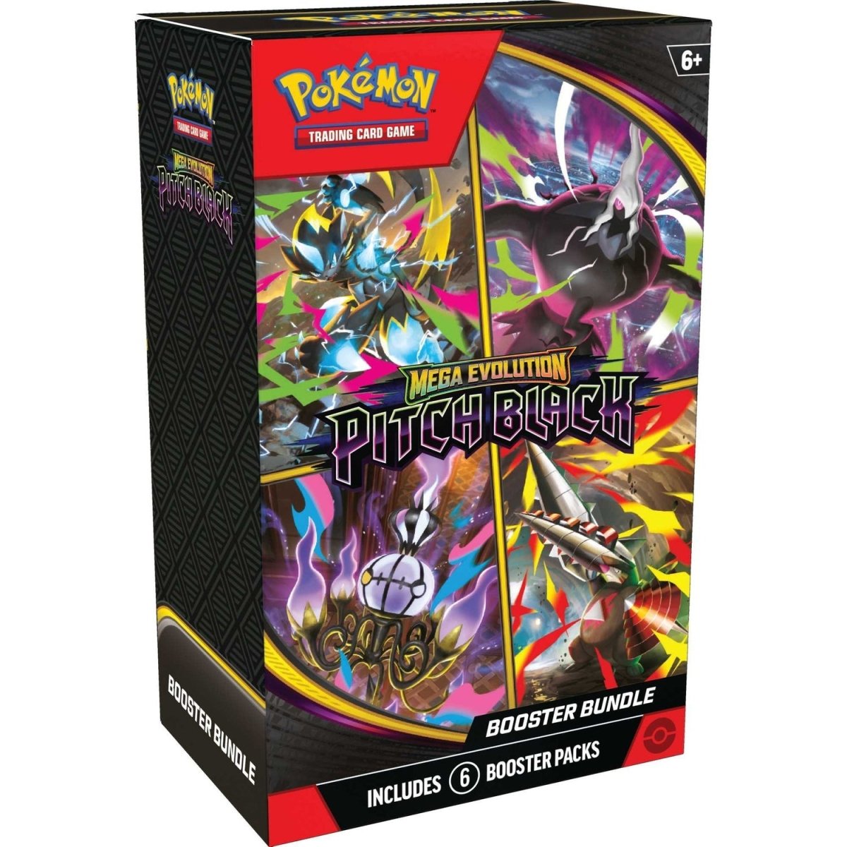 Pokémon TCG: Mega Evolution Pitch Black - Booster Bundle - Phillips Hobbies