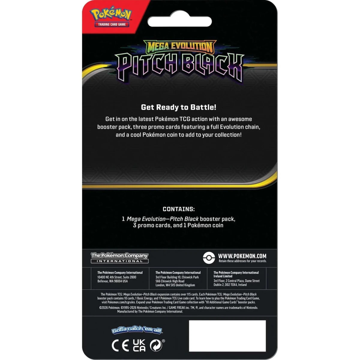 Pokémon TCG: Mega Evolution Pitch Black Premium Checklane Blister Luxray - Phillips Hobbies
