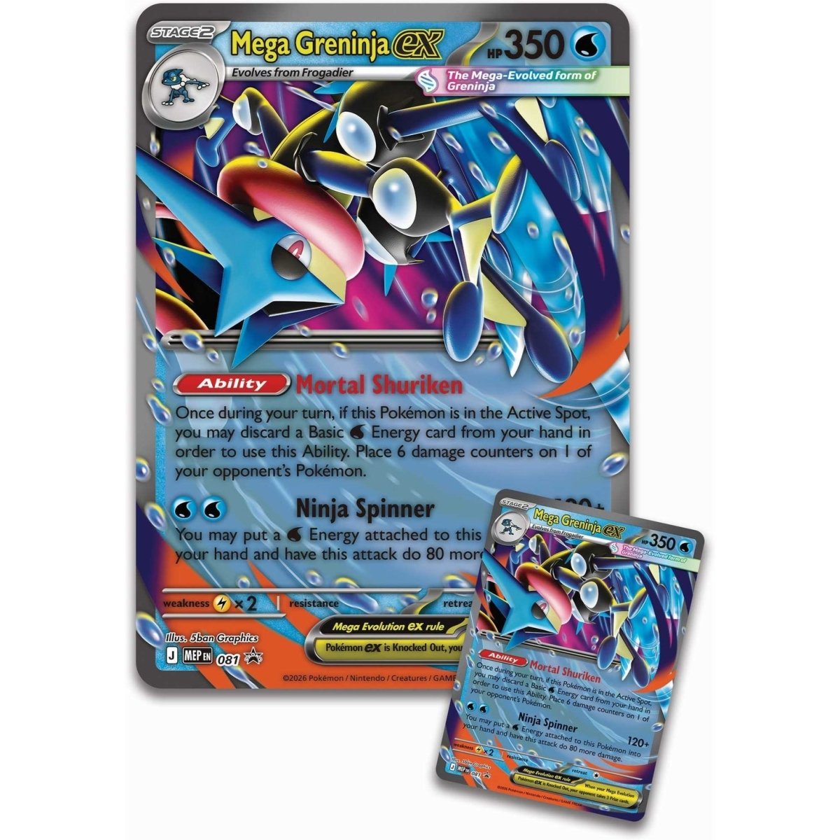 Pokémon TCG: Mega Greninja ex Premium Collection - Phillips Hobbies