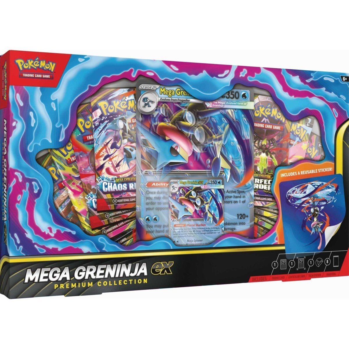 Pokémon TCG: Mega Greninja ex Premium Collection - Phillips Hobbies