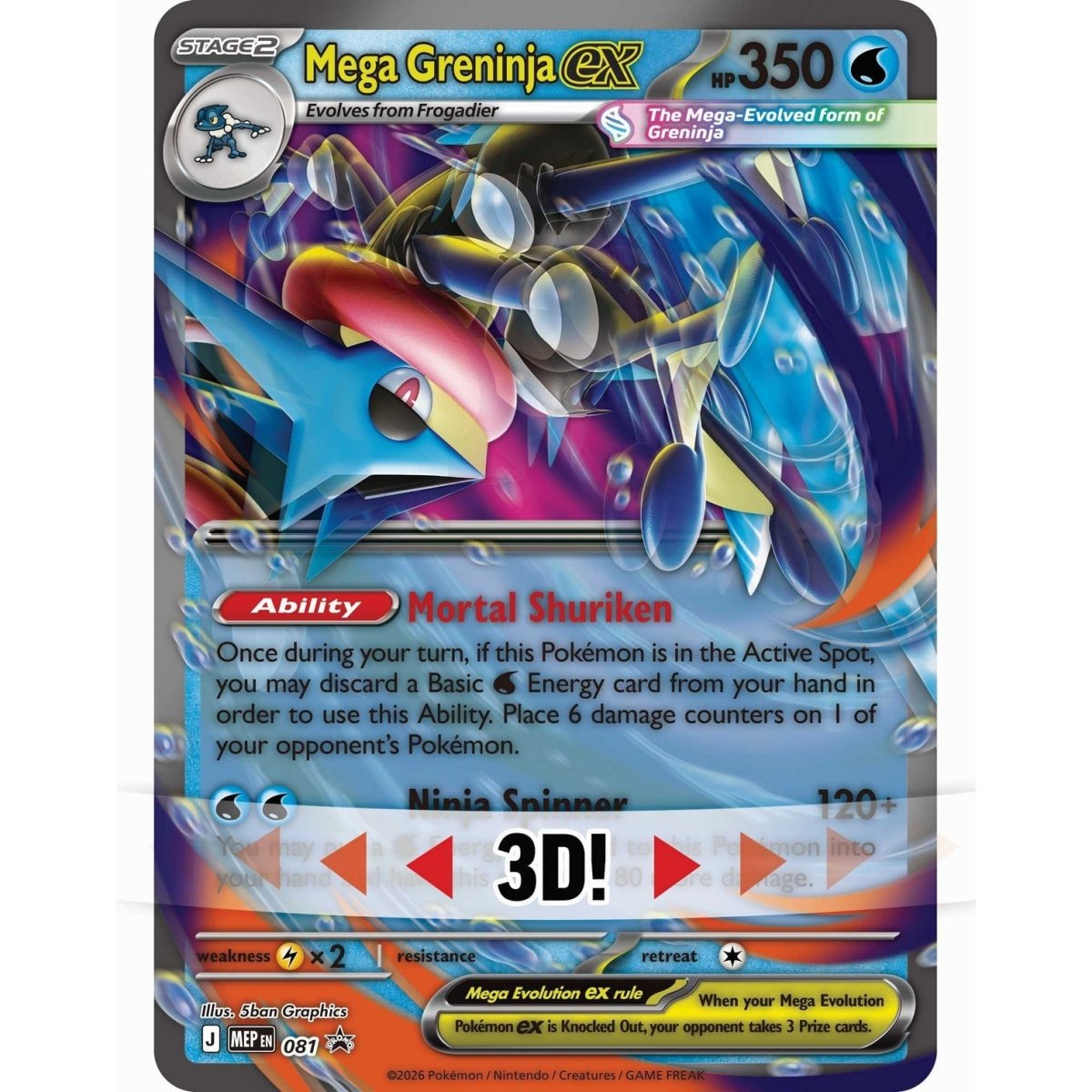 Pokémon TCG: Mega Greninja ex Premium Collection - Phillips Hobbies