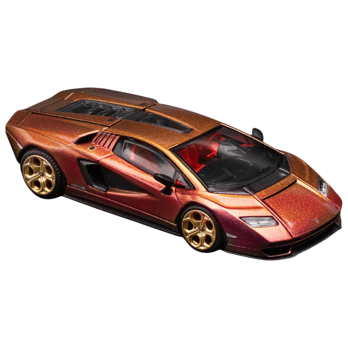 Pop Race Lamborghini Countach LP 800 - 4 Blu Hal - 1:64 Scale - Phillips Hobbies