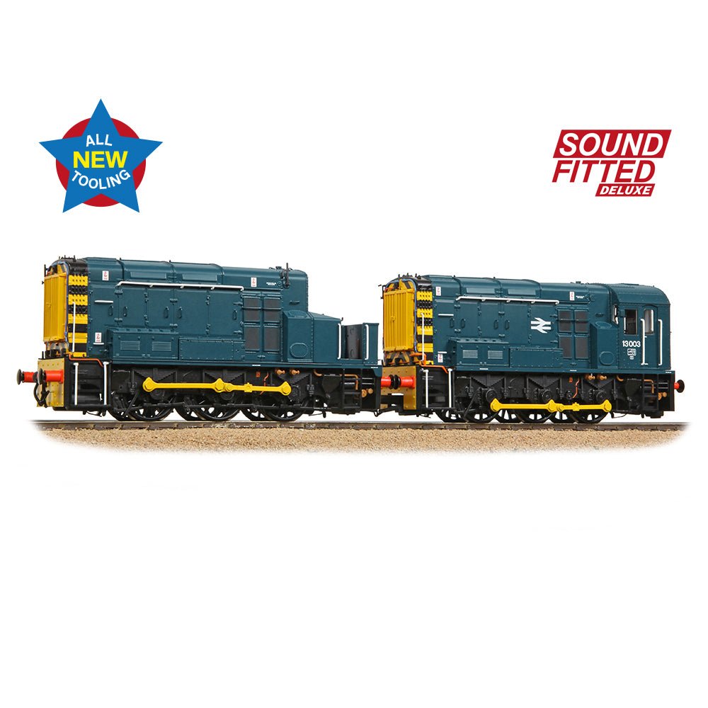 PRE - ORDER: Bachmann Class 13 13003 BR Blue SOUND FITTED DELUXE - OO Gauge - Phillips Hobbies