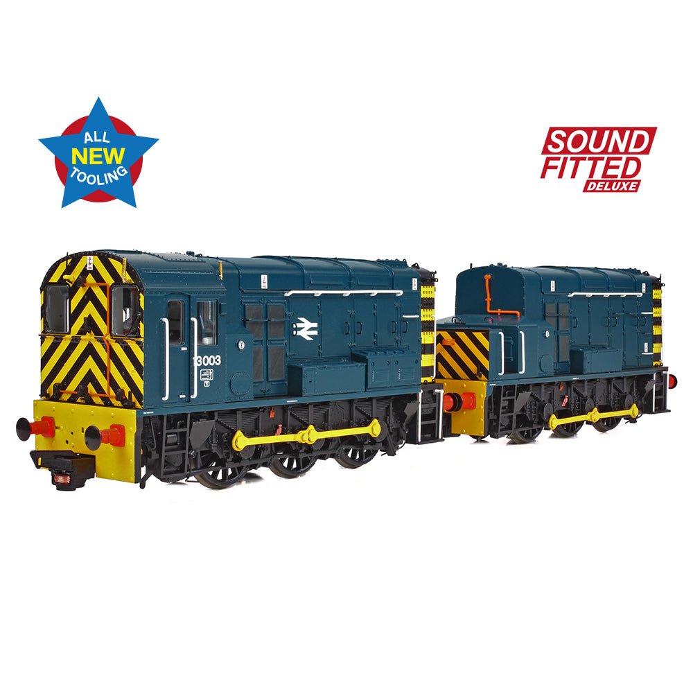 PRE - ORDER: Bachmann Class 13 13003 BR Blue SOUND FITTED DELUXE - OO Gauge - Phillips Hobbies